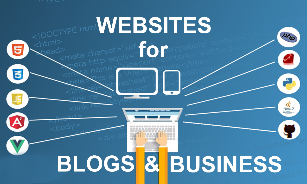 Websites for blogs and busines